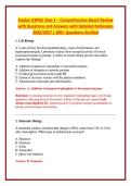 Kaplan USMLE Step 1 &ndash; Comprehensive Board Review with Questions and Answers with Detailed Rationales 2026&sol;2027 &vert; 300&plus; Questions Verified