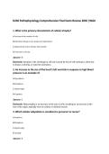 D236 Pathophysiology Comprehensive Final Exam Review 2026 &vert;WGU&NewLine;