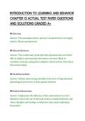 INTRODUCTION TO LAW AND THE LEGAL&NewLine;SYSTEM UPDATED ACTUAL QUESTIONS&NewLine;AND CORRECT ANSWERS COMPLETE&NewLine;STUDY GUIDE FULL SOLUTION&NewLine;