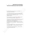 AHA PALS Post-Test Questions And Correct Verified Answers New Version 2026