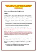 COMSAE Phase 2 BSA &ndash; Pharmacology and Therapeutics Exam Review with Questions&comma; Answers and Rationales 2026&sol;2027 Update