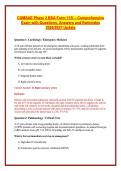 COMSAE Phase 2 BSA Form 115i &ndash; Comprehensive Exam with Questions&comma; Answers and Rationales 2026&sol;2027 Update