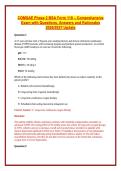 COMSAE Phase 2 BSA Form 118 &ndash; Comprehensive Exam with Questions&comma; Answers and Rationales 2026&sol;2027 Update