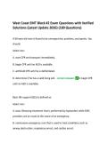 West Coast EMT Block &num;2 Exam Questions with Verified &NewLine;Solutions &lpar;Latest Update 2026&rpar; &lpar;180 Questions&rpar;