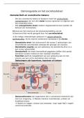 Samenvatting -  Vergelijkende biologie&comma; osmoregulatie en het excretiestelsel