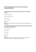 D236 Pathophysiology Week 7&colon; Renal&comma; Fluid&comma; and Electrolyte&NewLine;Imbalances 2026 &vert;WGU&NewLine;