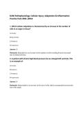 D236 Pathophysiology&colon; Cellular Injury&comma; Adaptation & Inflammation&NewLine;Practice Pack 2026 &vert;WGU