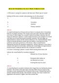 HESI RN Pharmacology Proctored Exam Study Guide Questions & Answers 2027
