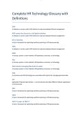 hr tech glossary comprehensive definitions and key terms