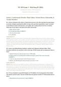 NU 185 EXAM 3 ACTUAL 2026&sol;2027 &vert; Med-Surg II &vert; 75 Verified Q&A &vert; Galen &vert; Pass Guaranteed - A&plus; Graded&NewLine;&NewLine;