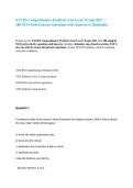 ATI RN Comprehensive Predictor Exit Level 3 Exam 2027 NGN Practice Test