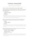 NU 185 EXAM 4 ACTUAL 2026&sol;2027 &vert; Critical Care Nursing Focus &vert; 80 Verified Q&A with Rationales &vert; Galen &vert; Pass Guaranteed - A&plus; Graded&NewLine;&NewLine;