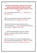 DEP 2004 FINAL EXAM NEWEST 2026&sol;2027 ACTUAL EXAM &NewLine;COMPLETE 200 QUESTIONS AND CORRECT DETAILED &NewLine;ANSWERS &lpar;VERIFIED ANSWERS&rpar; &vert;ALREADY GRADED A&plus;&vert;&vert;JUST &NewLine;OUT&excl;&excl;&excl;