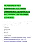 CDC 4Y051P VOL&period; 1 DENTAL &NewLine;ADMINISTRATION QUESTIONS AND &NewLine;CORRECT ANSWERS &lpar;VERIFIED ANSWERS&rpar; &NewLine;PLUS RATIONALES 2027 Q&A &vert; INSTANT &NewLine;DOWNLOAD PDF