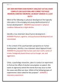 DEP 2004 MIDTERM EXAM NEWEST 2026&sol;2027 ACTUAL EXAM &NewLine;COMPLETE 200 QUESTIONS AND CORRECT DETAILED &NewLine;ANSWERS &lpar;VERIFIED ANSWERS&rpar; &vert;ALREADY GRADED A&plus;&vert;&vert;JUST &NewLine;OUT&excl;&excl;&excl; 