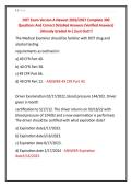DOT Exam Version A Newest 2026&sol;2027 Complete 300 &NewLine;Questions And Correct Detailed Answers &lpar;Verified Answers&rpar; &NewLine;&vert;Already Graded A&plus;&vert;&vert;Just Out&excl;&excl;&excl;