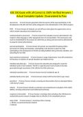 ESE 330 Exam with all Correct & 100&percnt; Verified Answers &vert;Actual Complete Update &vert;Guaranteed to Pass