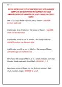 DUTCH BROS FLOW TEST NEWEST 2026&sol;2027 ACTUAL EXAM &NewLine;COMPLETE 200 QUESTIONS AND CORRECT DETAILED &NewLine;ANSWERS &lpar;VERIFIED ANSWERS&rpar; &vert;ALREADY GRADED A&plus;&vert;&vert;JUST &NewLine;OUT&excl;&excl;&excl;