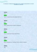 CVS PHARMACY NIOSH HAZARDOUS DRUG FINAL PAPER EXAM QUESTIONS ACCURATE ANSWERS