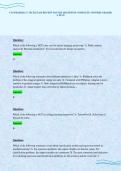 CVS PHARMACY TECH EXAM REVIEW SOLVED QUESTIONS COMPLETE ANSWERS GRADED A