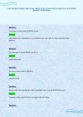CWB WELDING INSPECTOR LEVEL 3 PREP ACTUAL EXAM TEST PAPER FULL QUESTIONS CORRECT