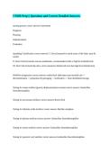 CNOR Prep &vert;&vert; Questions and Correct Detailed Answers&period;