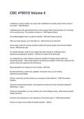 CDC 4Y051O Volume 4 Questions with Clear Rationales &lpar;2026&sol;2027&rpar;