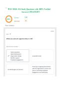 WGU D435- OA Study Questions with 100- Verified Answers UPDATED&excl;&excl;&excl;&excl;&period;