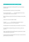 HFT 2500 Midterm Study Guide &vert;&vert; Graded A&plus; Already&period;