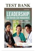 Huber&colon; Leadership & Nursing Care Management&comma; 7th Edition