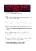 CRCR EXAM PREP LATEST 2026&sol;2027&NewLine;ACTUAL EXAM QUESTIONS WITH&NewLine;CORRECT ANSWERS 100&percnt; VERIFIED&NewLine;GRADED A&plus;