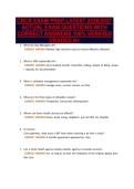 CRCR EXAM PREP LATEST 2026&sol;2027&NewLine;ACTUAL EXAM QUESTIONS WITH&NewLine;CORRECT ANSWERS 100&percnt; VERIFIED&NewLine;GRADED A&plus;