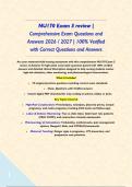 NU170 Exam 3 review &vert; Comprehensive Exam Questions and Answers 2026 &sol; 2027 &vert; 100&percnt; Verified with Correct Questions and Answers&NewLine;