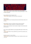 APHY 101 - MIDTERM CH&period; 1-6 GRADE&NewLine;A&plus; COMPLETE EXAM QUESTIONS&NewLine;AND 100&percnt; VERIFIED ANSWERS&NewLine;&lpar;2026&sol;2027&rpar; PASS GUARANTEE