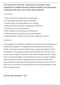 EVITP EXAM FINAL PREP EXAM &ndash; QUESTIONS AND ANSWERS &vert; EXAM&NewLine;TESTBANK WITH VERIFIED AND WELL DETAILED ANSWERS &vert; PLUS RATIONALES&NewLine;&vert; DOWNLOAD AND PASS &vert; LATEST EXAM UPDATE 2026&sol;2027