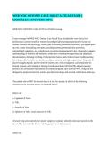WEB WOC OSTOMY CARE 2026&sol;27 ACTUAL EXAM &vert;&vert; ERRORLESS ANSWERS 100&percnt;&period;