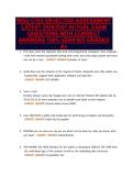 WGU C182 OBJECTIVE ASSESSMENT&NewLine;LATEST 2026&sol;2027 ACTUAL EXAM&NewLine;QUESTIONS WITH CORRECT&NewLine;ANSWERS 100&percnt; VERIFIED GRADED&NewLine;A&plus;