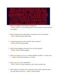 WGU C182 INTRODUCTION TO IT&NewLine;PRACTICE TEST - INCLUDES PRE-&NewLine;ASSESSMENT STUDY GUIDE EXAM&NewLine;FULLY SOLVED & UPDATED 2026&NewLine;&lpar;LATEST VERSION VERIFIED FOR&NewLine;ACCURACY&rpar; &vert; 20252026 LATEST&excl;&excl;
