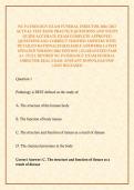 NC PATHOLOGY EXAM FUNERAL DIRECTOR 2026&sol;2027 ACTUAL TEST BANK PRACTICE QUESTIONS AND STUDY GUIDE ACCURATE EXAM COMPLETE APPROVED QUESTIONS AND CORRECT VERIFIED ANSWERS WITH DETAILED RATIONALES &lpar;RELIABLE ANSWERS&rpar; LATEST UPDATED VERSION 2026 EDITION &vert;GUARAN