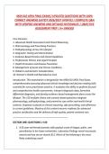 MSN 610 APEA FINAL EXAM&vert;&rsqb; UPDATED QUESTIONS WITH 100&percnt; CORRECT ANSWERS &lpar;LATEST 2026&sol;2027 UPDATE&rpar; &vert; COMPLETE Q&A WITH VERIFIED ANSWERS AND DETAILED RATIONALES &vert; OBJECTIVE ASSESSMENT PREP &vert; A&plus; GRADED