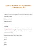 BICSI IN101 EXAM PREP QUESTIONS&NewLine;AND ANSWERS 2026