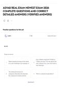 ASVAB REAL EXAM NEWEST EXAM 2026 COMPLETE QUESTIONS AND CORRECT DETAILED ANSWERS &lpar;VERIFIED ANSWERS&rpar;