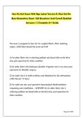 Hesi Rn Exit Exam With Ngn Latest Version B &sol;Hesi Exit Rn&NewLine;Next Generation Exam 160 Questions And Corre&ccaron;t Detailed&NewLine;Answers &vert;&vert;Complete A&plus; Guide
