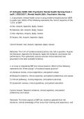 UT Arlington NURS 3381 Psychiatric Mental Health Nursing Exam 1 &lpar;pdf&rpar; &vert; 2026&sol;2027 &vert; Mental Health Q&A &vert; Psychiatric Nursing