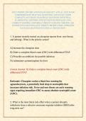 ANCC PMHNP CERTIFICATION EXAM 2026&sol;2027 ACTUAL TEST BANK COMPREHENSIVE PRACTICE QUESTIONS AND STUDY GUIDE COMPLETE ACCURATE EXAM REAL QUESTIONS WITH WELL ELABORATED ANSWERS AND DETAILED RATIONALES &lpar;100&percnt; CORRECT VERIFIED ANSWERS&rpar; CURRENT UPDATED VERSION 20