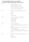 SPI Practice &lpar;ARDMS A & B&rpar; Actual exam 2026&sol;2027&NewLine;Questions with Detailed Verified Answers &sol; Already Graded A&plus;