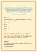 PHYS 112 EXAM &sol; APPROVED PHYS 112 FINAL EXAM TEST BANK 2026 &sol;2027 PRACTICE QUESTIONS AND STUDY GUIDE COMPLETE ACCURATE EXAM REAL QUESTIONS AND CORRECT DETAILED ANSWERS WITH RATIONALES &lpar;100&percnt; CORRECT VERIFIED ANSWERS&rpar; CURRENTLY UPDATED VERSION 2026 EDITION 