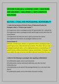 ONTARIO PARALEGAL LICENSING EXAM &vert; QUESTIONS &NewLine;AND ANSWERS &vert; 2026 UPDATE &vert; WITH COMPLETE &NewLine;SOLUTIONS