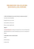 PHLEBOTOMY NHA EXAM 2026&NewLine;QUESTIONS AND ANSWERS