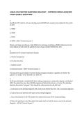 AHIMA CCA PRACTICE QUESTIONS 2026&sol;2027 &ndash; CERTIFIED CODING ASSOCIATE STUDY GUIDE & EXAM PREP